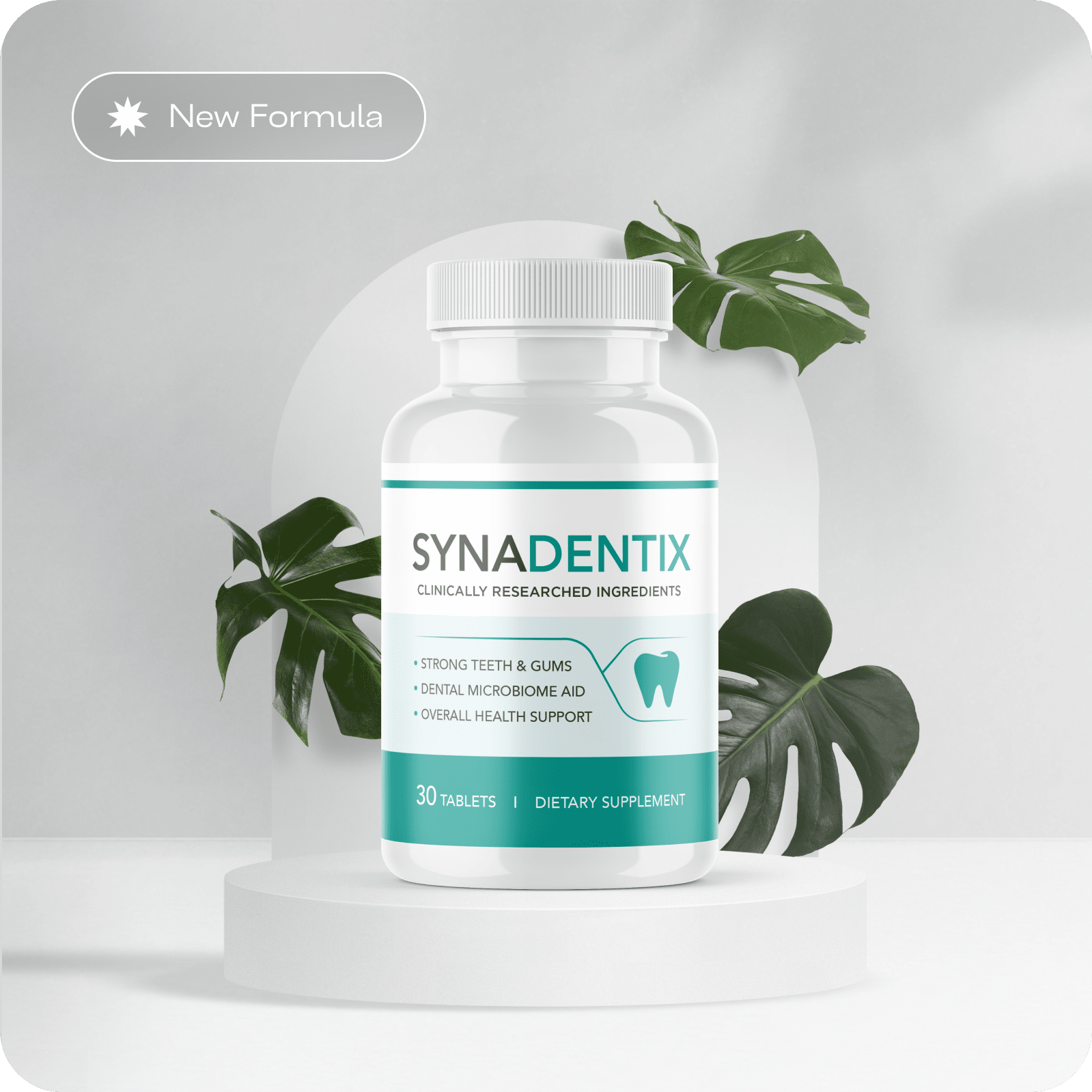 Synadentix chewable oral microbiome supplement
